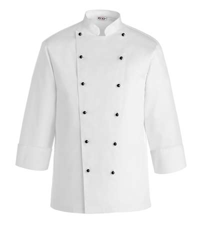 Szakácskabát EGOchef AIR 100% pamut - fehér
