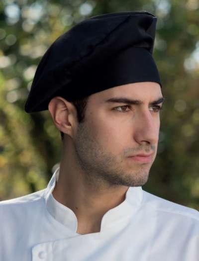 Szakács sapka Giblor's TOQUE MONET fekete