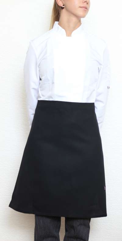 NŐI szakácskötény rövid 100% pamut - különböző színekben