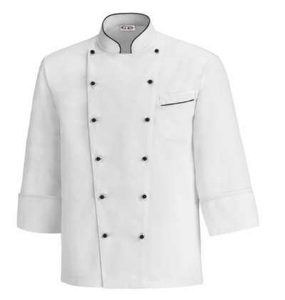 Szakácskabát EGOchef BIG BOY - 5XL - 7XL - hosszú ujjú