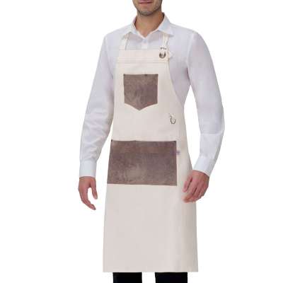 Magas szakács kötény Giblor´s  Manchester Fehér