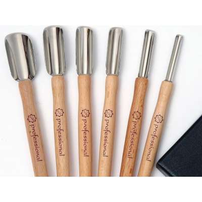 Késkészlet LP 6 x U véső tokban