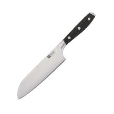 Tsuki kés damaszkuszi acélból 12,5 cm - Santoku