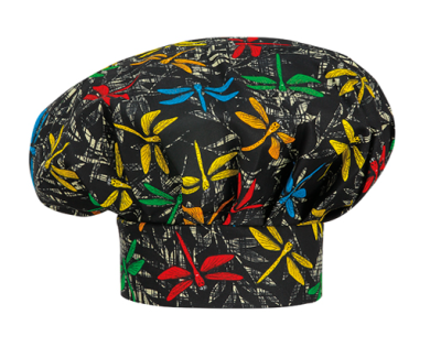 Szakács sapka EGOchef magas - szitakötő 