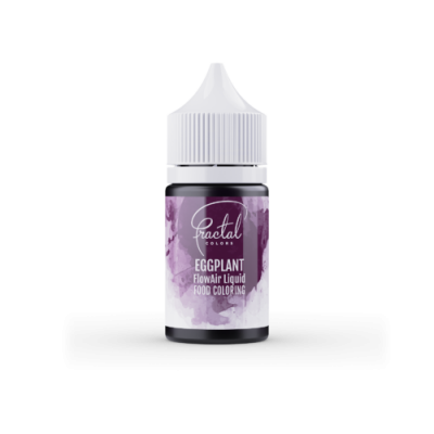 30 ml Fractal padlizsán lila airbrush folyékony ételfesték