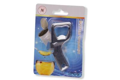 Fém kézi konzerv- és sörnyitó