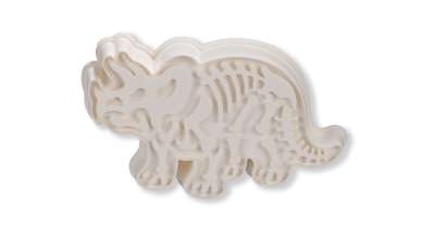Dínó Süti Kiszúró Forma - Triceratops Alakú Forma