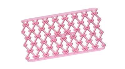 Bajusz fondant mintázó rács