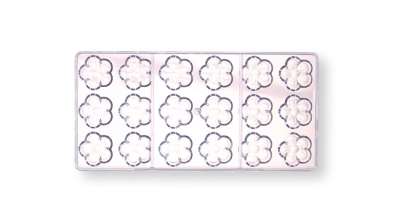 18 Adagos Virág Bonbonforma – Prémium Polikarbonát Öntőforma