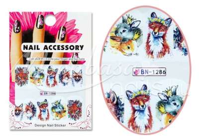 Akril hatású matrica  Rókamese BN1286