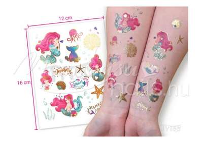 Matrica tetoválás  Hableányos Matrica VJ-007