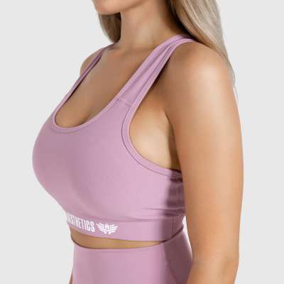 Női sportmelltartó STUFFED - Iron Aesthetics, lilac