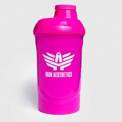 Shaker Iron Aesthetics 600ml, rózsaszín