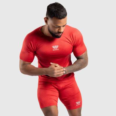 Funkcionális póló Iron Aesthetics Evolution, piros