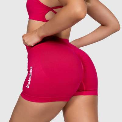 Sportos rövidnadrág Iron Aesthetics Shape, piros