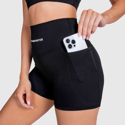 Sportos rövidnadrág Iron Aesthetics Siren, fekete