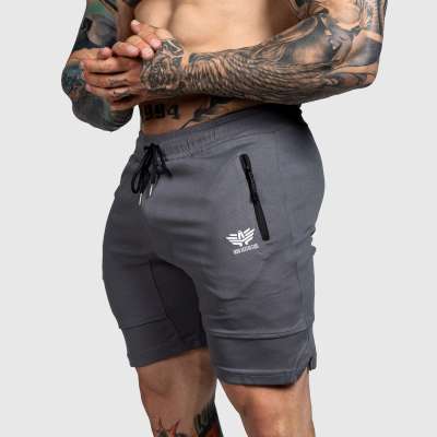 Sportos short Iron Aesthetics Lightning, sötétszürke