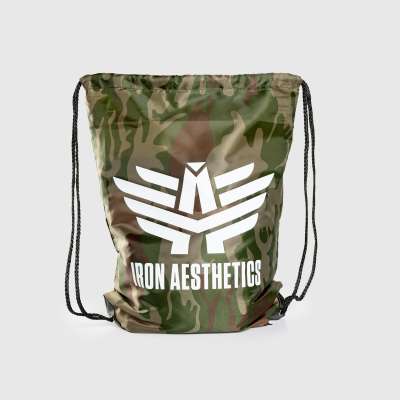 Zsinóros hátizsák Iron Aesthetics Go-To, camo