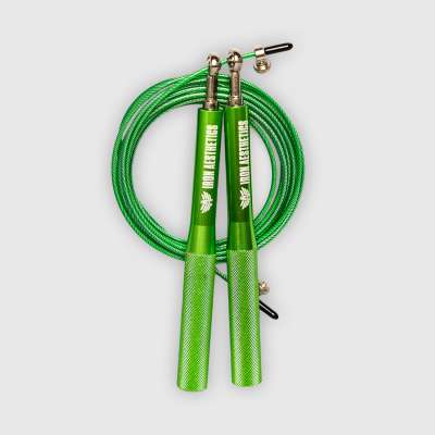 Ugrálókötél Iron Aesthetics Metal Speed Rope, zöld