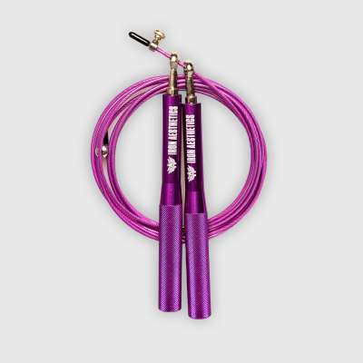 Ugrálókötél Iron Aesthetics Metal Speed Rope, lila