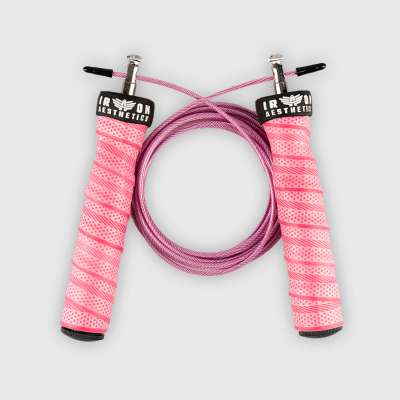 Ugrálókötél Iron Aesthetics Heavy Jump, rózsaszín