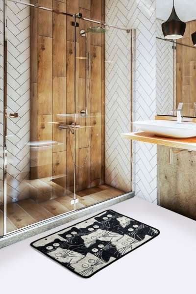 Fürdőszobaszőnyeg, többszínű - - Butopêa