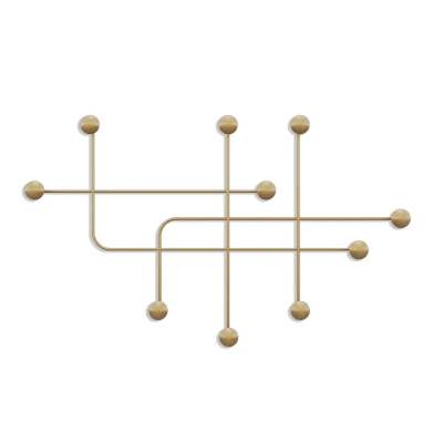 Fali fogas 107cm, fém, arany - ESCAPE ROOM - Butopêa