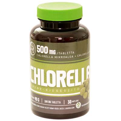 Mannavita CHLORELLA tabletta 500mg étrend-kiegészítő, 180db