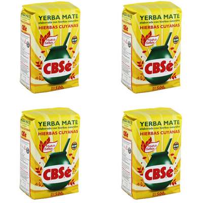 Mate tea CBSé Fogyasztó Cuyanas, 2000g (4 x 500 g)