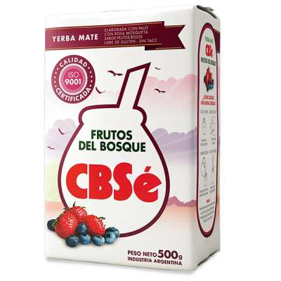 Mate tea CBSé Fruitos del Bosque, 500g