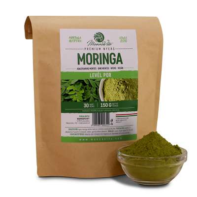 Mannavita Prémium nyers Moringa őrlemény, 150g (3 darabos csomag)