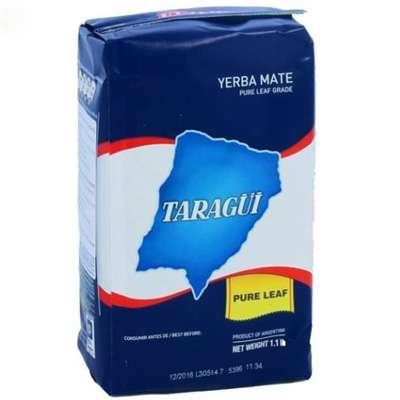 Mate Tea Taragui Sin palo Elaborada, 500g