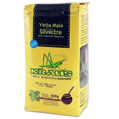 Kraus Borsmentás mate tea, 500g