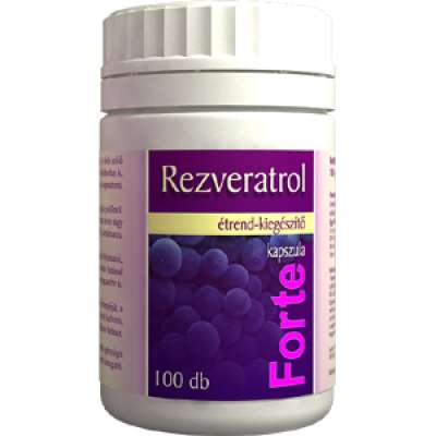 Rezveratrol Forte kapszula, 100db