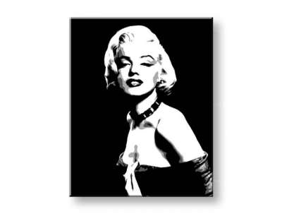 Kézzel festett vászonképek POP Art Marilyn MONROE  mon5  (POP)