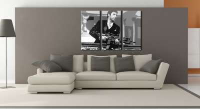 Kézzel festett POP Art festmény AL PACINO 3 darab al2 | különböző méretek