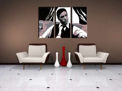 Kézzel festett POP Art festmény AL PACINO 3 darab al11 | különböző méretek