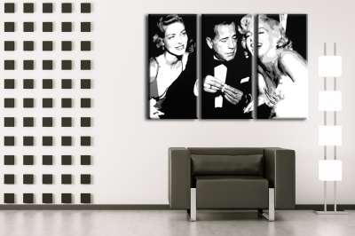 Kézzel festett POP Art festmény AL Bogard 3 db bog2 | különböző méretek