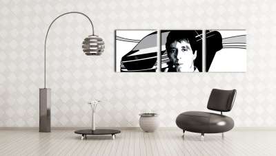 Kézzel festett POP Art festmény AL PACINO 3 darab al9 | különböző méretek