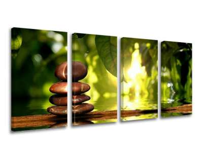 4-részes falfestmény FENG SHUI FS036E41