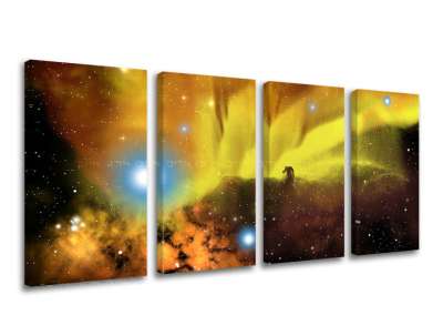 4 részes falfestmény UNIVERSE GA002E41