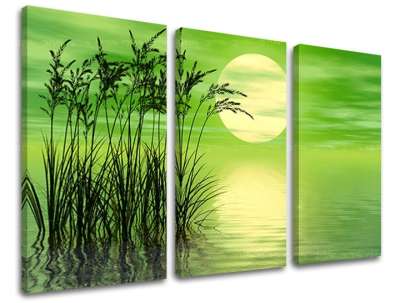 3-részes falfestés ABSTRAKT AB119E30