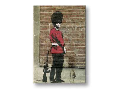 A kép vásznon 1 db Street ART - Banksy