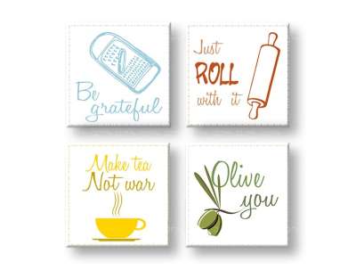 Falfestmény szöveggel TEX039C4