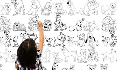 Gyermek tapéta festéshez TMDE007