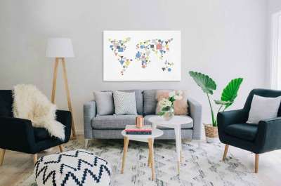 Falfestmény Overwhelming Reality/ Dan Johannson XOBDJ054E1