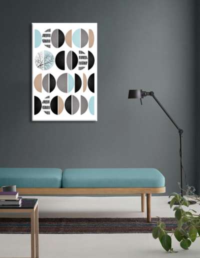 Falfestmény Gyermek variációval / Dan Johannson XOBDJ135E1