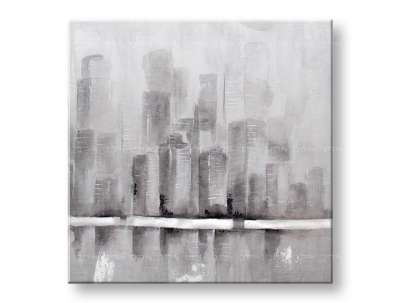 Festett falfestmény CITY 1 rész 80x80 cm CWF1236W-412E1