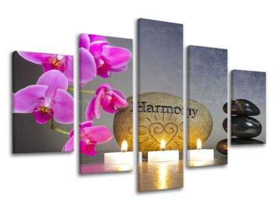 5-részes falfestmény FENG SHUI FS023E50