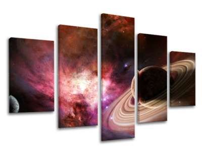 5 részes falfestmény UNIVERSE GA001E50